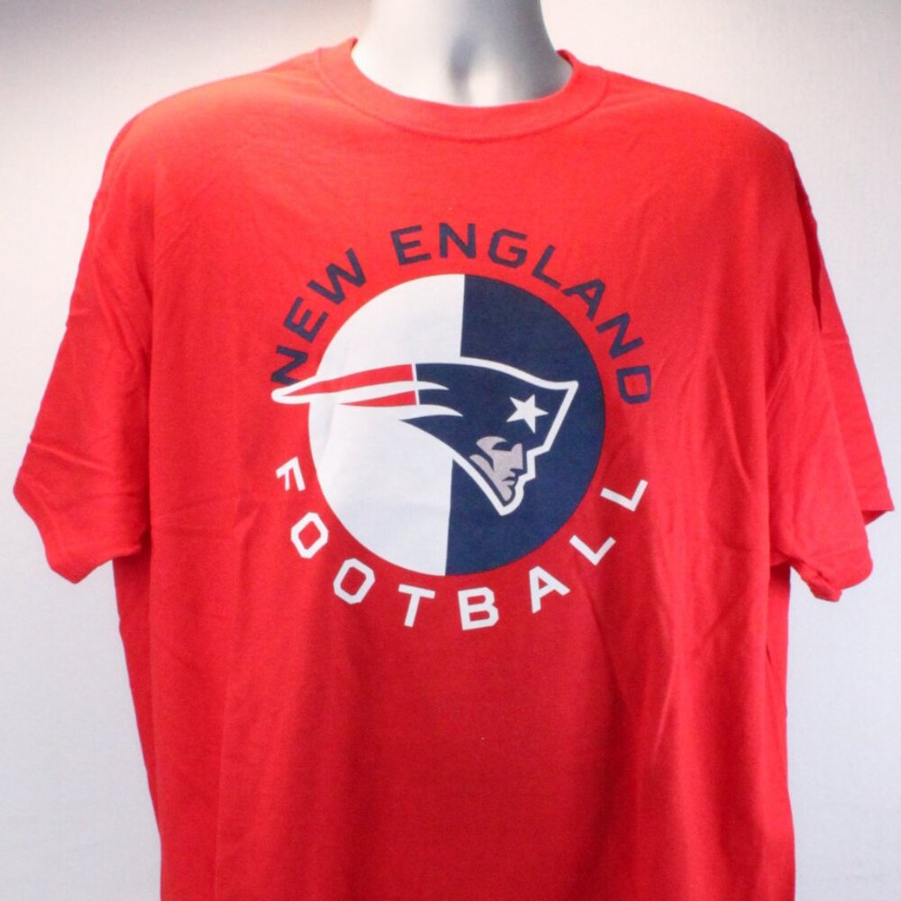 New England Patriots Crew Neck Short Sleeve Tee Adult Size XL